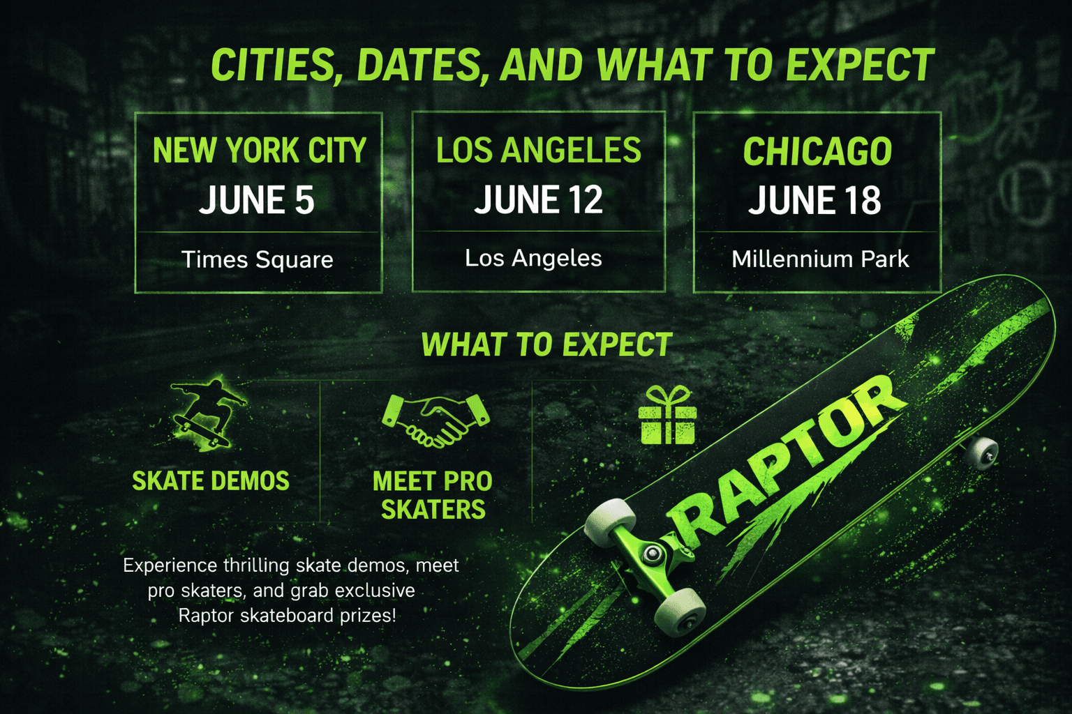 Scaters Germany Roadshow 2026 - Skatepark demo event with crowds trying new skateboard